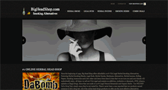 Desktop Screenshot of bigheadshop.com